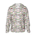 thumbnail image 2 of Lsque Pig And Watermelon UPF 50+ Lightweight Sun Protection Men's Women's Long Sleeve Shirt, Hoodie Performance -Large, 2 of 9