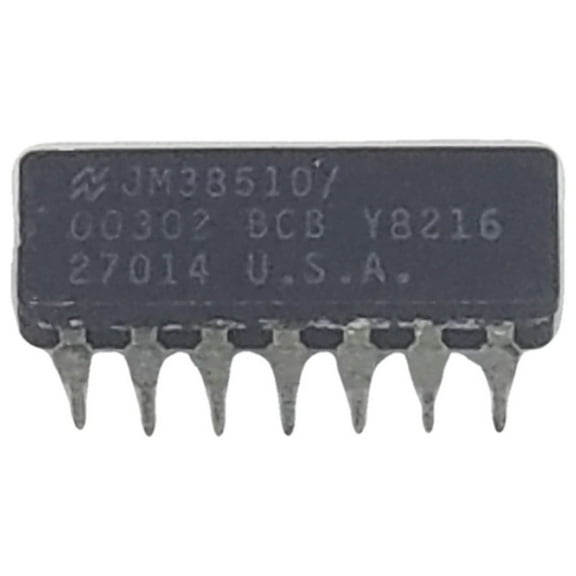 JM38510/00302BCB QUAD 2-INPUT NAND GATE, 14 Pin Ceramic DIP