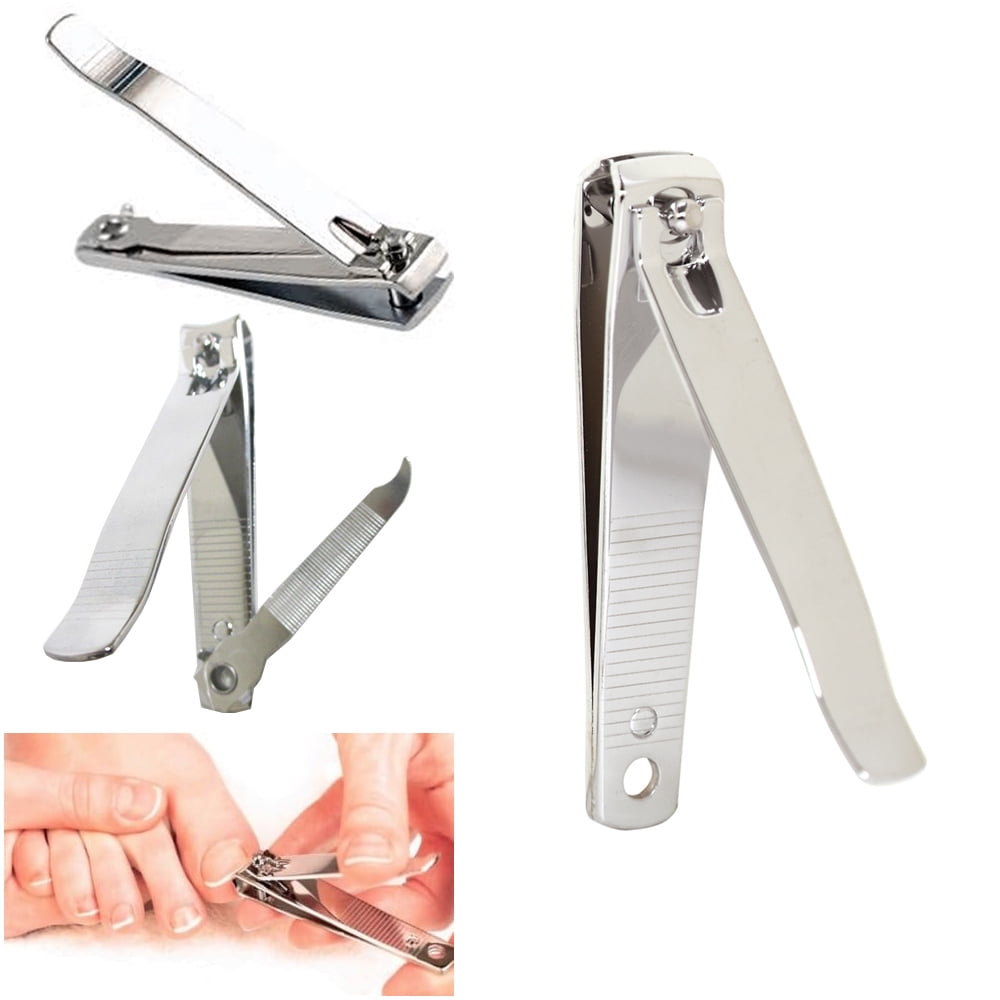 3X Toe Finger Nail Clipper File Cutter Trimmer Manicure Pedicure