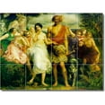 thumbnail image 1 of Ceramic Tile Mural-John Millais Mythology Kitchen Tile Mural 26. 17" w x 12.75" h using (12) 4.25 x 4.25 ceramic tiles, 1 of 3