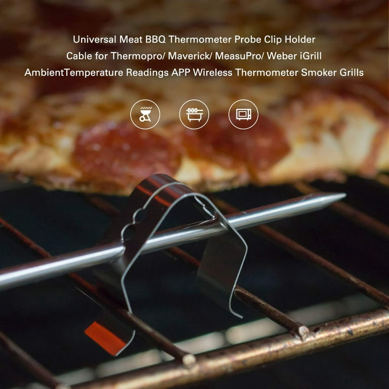 Universal A Style Meat Thermometer Probe Clip For Ambient