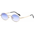 thumbnail image 1 of Lunettes de Soleil Rondes Mode Rue Hip-hop pour Hommes et Femmes, Pare-Soleil de Plage Extérieur (Couleur : D, Taille : Medium), 1 of 4