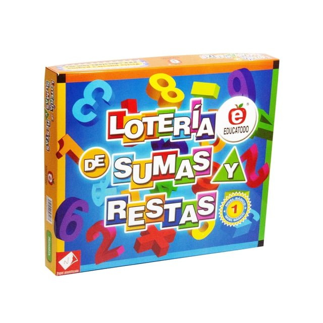 Lotería De Sumas Y Restas Educatodo M-0047