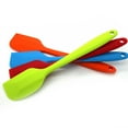thumbnail image 2 of Scraper Silicone Cake Pastry Spatula Non-Stick Baking Dough Scrap Tool DIY Home Cooking Supplies Color Random, 2 of 9