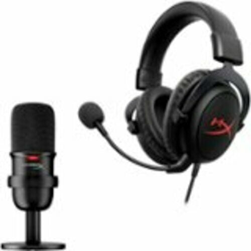 HyperX - Streamer Starter Pack – SoloCast USB Microphone Cloud