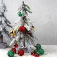 thumbnail image 5 of 0236 Bolas de Navidad 3-6 cm 100 piezas/juego Adornos navideños Bolas decorativas para fiestas Decoración del hogar y el jardín para la decoración del árbol de Navidad, 5 of 5