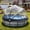 12ft, variant on 10FT Pool Dome Cover, Round Above Ground Pool Enclosure with Clear PVC, All Weather Pool Cover for Heat Retention, Debris Protection and Easy Access