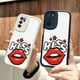 thumbnail image 1 of Haga una declaración con la funda de su iPhone: opte por una funda para teléfono plateada mate de doble capa con ilustraciones caprichosas, 1 of 4