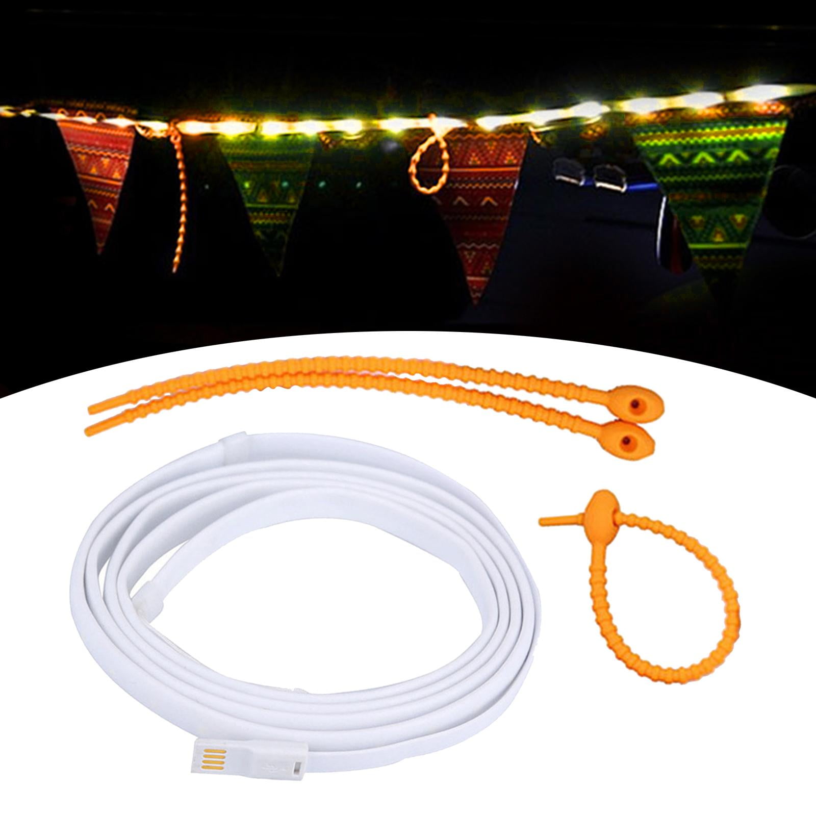 Camping Lights String, Portable Outdoor Tent Lantern USB Powered LED