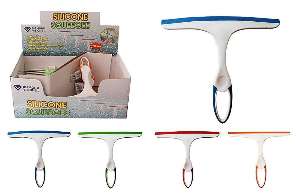 Diamond Visions 011445 Silicone Squeegee MultiPack Set in Assorted