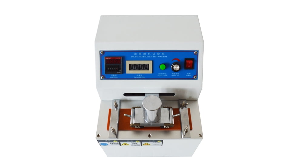 Printing Ink Abraser Friction Testing Machine Decoloration Tester Commercial 110V 60HZ 50W