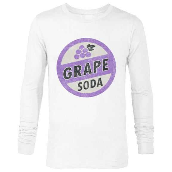 Disney Pixar Up Grape Soda Bottle Cap Pin T-Shirt - Long Sleeve T-Shirt for Men - Customized-White