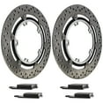 thumbnail image 1 of Niche Front Brake Rotor Pad Kit for Triumph T2022395 T2022165 Motorcycle MK1007278, 1 of 7