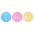 thumbnail image 4 of CHUANK 3pcs Pet Dog Puppy Spikey Balls Funny Tooth Cleaning Interactive Plaything Toy, 4 of 6