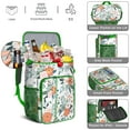 thumbnail image 4 of Vintage Floral Country Pattern Cooler Bag - 20L Soft Cooler with Long-Lasting Insulation, Great for Workers, 4 of 6