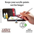 thumbnail image 3 of The Army Painter Wet Palette 12” x 8” Plastic 6-Well Rectangular Art Palette, 3 of 7