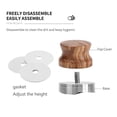 thumbnail image 2 of Distribuidor de de limpiar Nivedor de Manipudores de mano Base de de frijol Antideslizante Espresso Tamper 53 mm Sunnimix Manipulación de espresso, 2 of 8