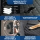 thumbnail image 5 of Ruff Liners Extensor de asiento trasero para perros con protección de puerta – Extensor de asiento de fondo duro resistente – Funda impermeable para asiento de coche para perros – Lavable a máquina co, 5 of 5