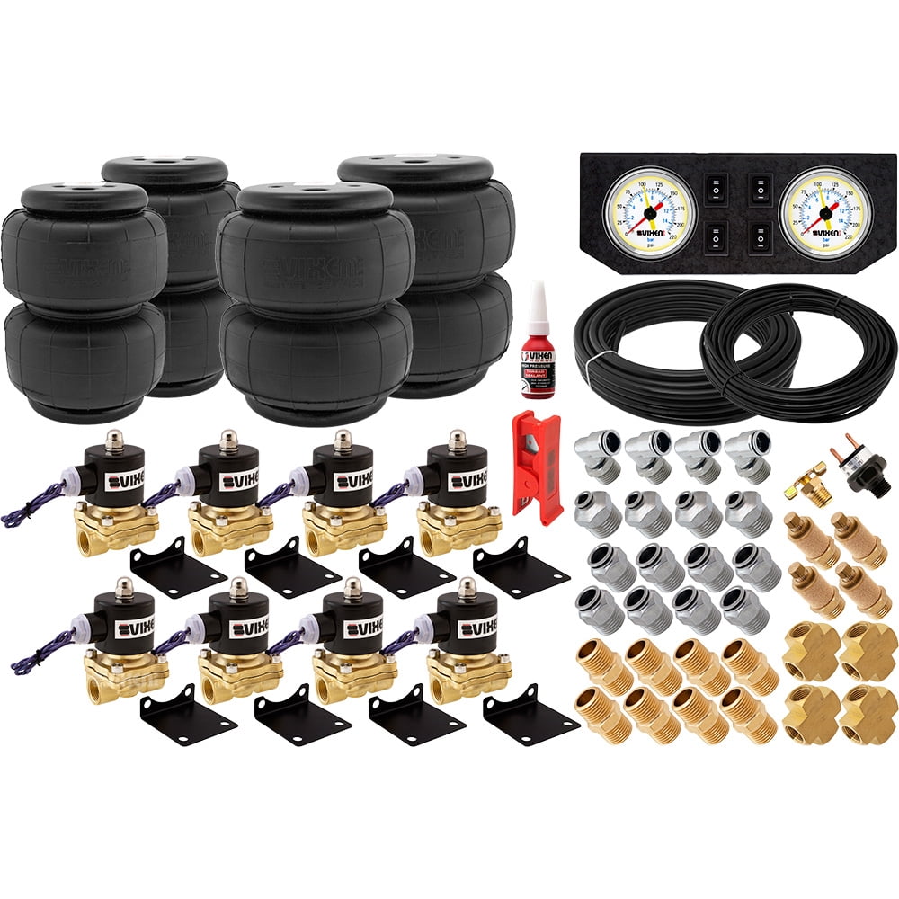 Vixen Air VXK1208PW 1/2" NPT Air Ride Suspension High Flow Air Valves