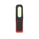 thumbnail image 1 of Luz de trabajo LED recargable, lámpara de inspección con rotación de 360 grados y linterna LED COB de 5 W con base magnética y gancho para talleres de automoción, camping, bricolaje, etc., 1 of 4