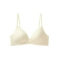 thumbnail image 2 of Gkeoshab Women's Bras Women Printed Soft Wireless Bra High Support Bralette Comfortable & Breathable White M, 2 of 4