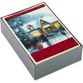 thumbnail image 3 of Thomas Kinkade Boxed Christmas Cards, Ice Skating (40 Cards and Envelopes), 3 of 8