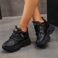 thumbnail image 2 of Women's Breathable Sneakers, Mesh Lightweight, Easy - Walk Casual Sport Strap Athletic Running Shoes with Platform Sole for Height Increase, 2 of 9