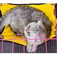 thumbnail image 4 of ShenMo 2PCS Soft Cat Hammock Hanging Bed Comfortable Cage Hammock for Kitten Ferret Rabbit Small Animals, 4 of 5