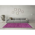 thumbnail image 3 of Ahgly Company Indoor Square Abstract Purple Modern Area Rugs, 8' Square, 3 of 4