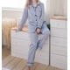 thumbnail image 1 of Conjunto de pijamas personalizados para dama de honor, ropa de dormir de seda satinada, con iniciales de nombre, manga corta, para despedida de soltera, 1 of 4