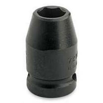 Proto Industrial Tools J7446M SOCKET IMPACT 1/2DR 46MM STANDARD 6 POINT PRO-J7446M