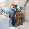 thumbnail image 5 of Plants Vs Zombies Backpack, Large Capacity Laptop Backpack, Durable Water-Resistant Daypack, 17.3x12.2x5.5 Inch, 5 of 8
