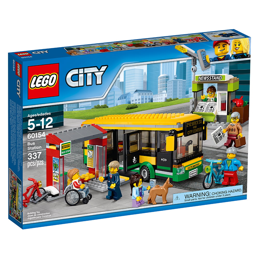 LEGO City Town Bus 60154 Building Set (337 - Walmart.com