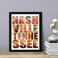 thumbnail image 3 of Designs ByLITA Nashville, Tennessee Inspirational, 8 x 10 White Wall Print (Framed) | American Cities Stylish Home Decoration, 3 of 6