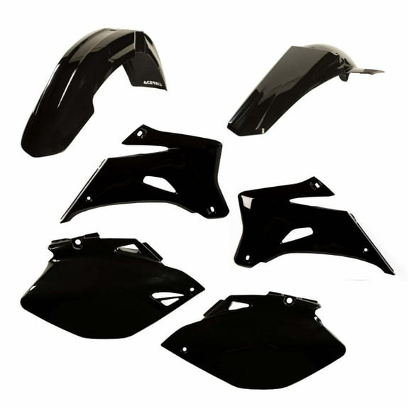 Acerbis Plastic Kits Plastics Black Yam