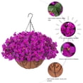 thumbnail image 6 of Artificial Outdoor Bougainvillea Flowers with Brown Basket, Artificial Hanging Flowers Plant, 12 Pcs Bougainvillea Flowers for Christmas, Faux Flower with Eucalyptus Leaves Fake Plant
Greenery Boxwoo, 6 of 8