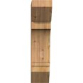 thumbnail image 2 of Ekena Millwork 6"W x 18"D x 26"H Imperial Slat Rough Sawn Bracket, Western Red Cedar, 2 of 4