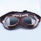 thumbnail image 4 of Typpkmm Retro Motorbike Motocross Helmet Pilot Goggles Jet Vintage Wwii Pilot Goggles Motorcycle Scooter Glasses Offroad Glasses, 4 of 6