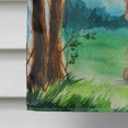 thumbnail image 4 of Carolines Treasures CK2023CHF sous l'Arbre Labradoodle Drapeau Toile Maison Taille, 4 of 4