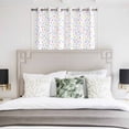 thumbnail image 3 of Colorful Polka Dot Kitchen Curtains Window Panels, Modern Minimalist Geometric Insulated Window Treatment Curtain, Grommet Curtains for Bedroom/Living Room/Bathroom, 2 Piece 42"Wx45"L, 3 of 8
