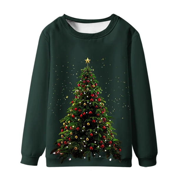 Sudaderas sin capucha para hombre, estilo casual, a la moda, con cuello redondo, estampado, de manga larga, blusas de manga larga y cuello redondo, blusas de poliéster para hombre