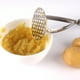 thumbnail image 3 of Triturador de patatas de acero inoxidable de alta resistencia, herramienta de cocina profesional integrada y triturador de alimentos/triturador de patatas, 3 of 5