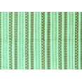 thumbnail image 1 of Ahgly Company Indoor Rectangle Abstract Turquoise Blue Modern Area Rugs, 4' x 6', 1 of 4