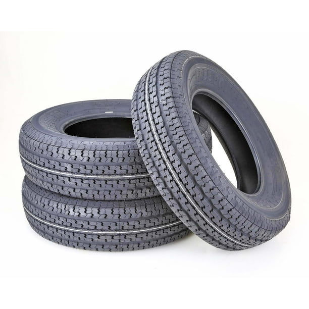 FREE COUNTRY Heavy Duty Trailer Tire ST 205/75R15 10 Ply Load Range E