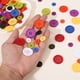 thumbnail image 4 of Uxcell 20 Pcs 40L Botones de costura de resina de 4 agujeros para manualidades 1" redondos, 4 of 6