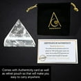 thumbnail image 6 of Clear Quartz Crystal Pyramid 1" Inch, 6 of 6