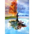 thumbnail image 2 of Cuadros Decorativos 5D bricolaje completo taladro diamante pintura árbol Cruz puntada bordado mosaico Kit Ndcxsfigh Nuevos Originales, 2 of 8