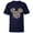 Navy, variant on Disney Mickey Mouse Icon Holiday Cheer - Short Sleeve T-Shirt for Kids - Customized-Soft Pink