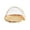 M-round-shape, variant on Anti-insect Dustproof Basket Anti-mosquito Hand-Woven Tent Basket Fruit Vegetable Tray Mesh Drying Dustpan Food Storage Basket