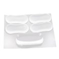 thumbnail image 5 of HEMOTON 5pcs Toilet Seat Clear Bumpers Toilet Seat Bumpers Toilet Lid Seat Buffer Spacers, 5 of 8